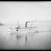 Cover image of Steamer "Flyer" on Puget Sound near Tacoma. 7/24/94