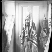 Cover image of [Indigenous] head dress in British Columbia Museum. Victoria (No.93). 7/25/94