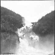 Cover image of Lake St. John. Quatchman Falls from the opposite cliffs (No.31). 8/29/95