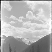 Cover image of Asulkan Glacier, clouds (No.59a) 7/25/97