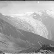 Cover image of Glacier. Illecillewaet Glacier from ridge of Avalanche. 8/15/98