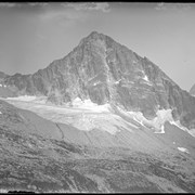 Cover image of Glacier. Eagle Peak from ridge of Avalanche. 8/15/98