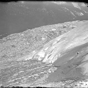 Cover image of Glacier. Snout of Illecillewaet Glacier from west moraine. 8/17/98