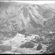 Cover image of Glacier. Forefoot of Illecillewaet Glacier & stream. 8/17/98