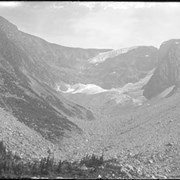 Cover image of Glacier. Looking into valley east of Asulkan Glacier. 8/27/98