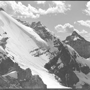 Cover image of West from Abbot Pass pan (No.30) : [pan 4 of 4]