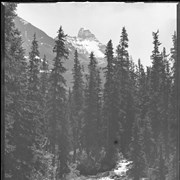 Cover image of Mt. Hungabee (stream in foreground) (No.59)