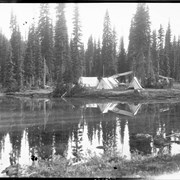 Cover image of Camp at Summit Lake (No.2) 1906