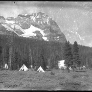 Cover image of ACC camp at Lake O'Hara, pan 1909 : [pan 2 of 2]