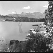 Cover image of Chalet from across Lake Louise 1909