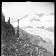 Cover image of Asulkan Glacier, pan No.1,2,7,4,6,5, 1910 (No.17) : [pan 1 of 6]