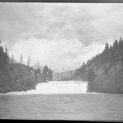 Cover image of Falls of the Bow River from below (No.836)