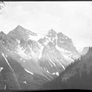 Cover image of Glacier Peak, Laggan, view from tail to Lake Agnes