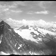 Cover image of Panorama from summit of Mt. Avalanche : [pan 2 of 2]