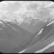 Cover image of Fish Valley from Asulkan Pass, panorama (No. 83) 7/30/97