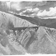 Cover image of Stony Creek Bridge, Roger Pass 1899 / Vaux