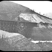 Cover image of Mountain Creek fill from west, Rogers' Pass, 1899