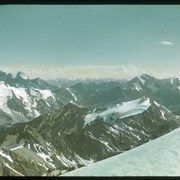 Cover image of From Mt. Gordon to Mt. Vaux from summit of Mt. Stephen, Field, B.C. 1900