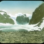 Cover image of The Mitre from Victoria Glacier / Vaux