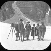 Cover image of Party on Victoria Glacier, Lake Louise 1900