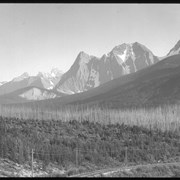 Cover image of Mt. Goodsir & Ottertail Range from near Field, 1901