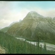 Cover image of Mt. Stephen from Burgess Pass, Field 1901 / Vaux
