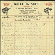 Cover image of [Bulletin sheet for May 24th, 1940 trapshooting competition]