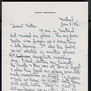 Cover image of Letters to Mother [January - July 1957]