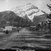 Cover image of Banff Avenue looking N.
