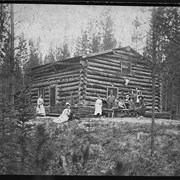 Cover image of First home in Banff of George A. Stewart