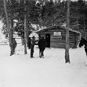 Cover image of Belmore Browne at Windy Cabin, September 16, 1926