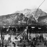 Cover image of Bow River Bridge and Banff Townsite from Brett Sanitarum