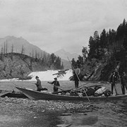 Cover image of Western Survey Party below Bow Falls