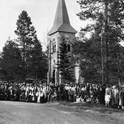 Cover image of Dedication of the bells in St. George-in-the-Pines Church, Banff