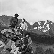 Cover image of Wilf Carter with Matilda Hammond, Kay Jennings and Lois Hammond