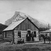 Cover image of First post office in Banff