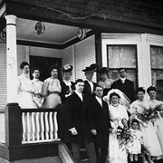 Cover image of Pearl Brewster's and Phillip Moore's wedding