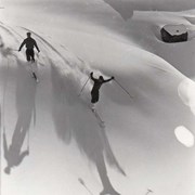 Cover image of 49. Two skiers, shadows KNBV.