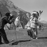 Cover image of Banff Indian days