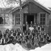 Cover image of Mountain School. -- [1945]
