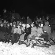 Cover image of U.S. New Year Sleigh Ride & Ice Palace Party. -- [1946]