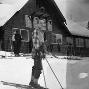 Cover image of Dupre Skiing Pictures. -- [1945]