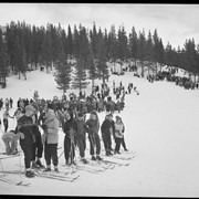 Cover image of Skiing etc. Championships Banff Carnival. -- 1946