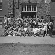 Cover image of Banff School of Fine Arts, French Group. -- 1946