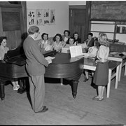 Cover image of Banff School of Fine Arts Choral Class. -- 1946