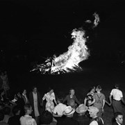 Cover image of Kinsmen Victory Bonfire V.J. Day. -- 1945 Aug.
