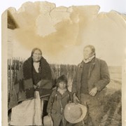 Cover image of Flora (Crawler) McLean, Bill McLean, George McLean (Tatâga Mânî) (Walking Buffalo)