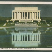 Cover image of "Electric illumination of the Lincoln Memorial, Washington, D.C."