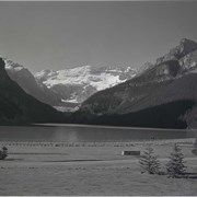 Cover image of Fence at Lake Louise. -- 1952 Oct.