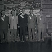 Cover image of Past Presidents of Jaycees. -- 1952 Dec. 4